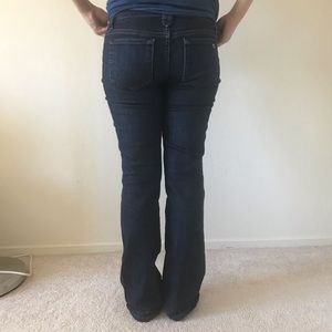 Dark blue Joe’s Provocateur petite bootcut jeans